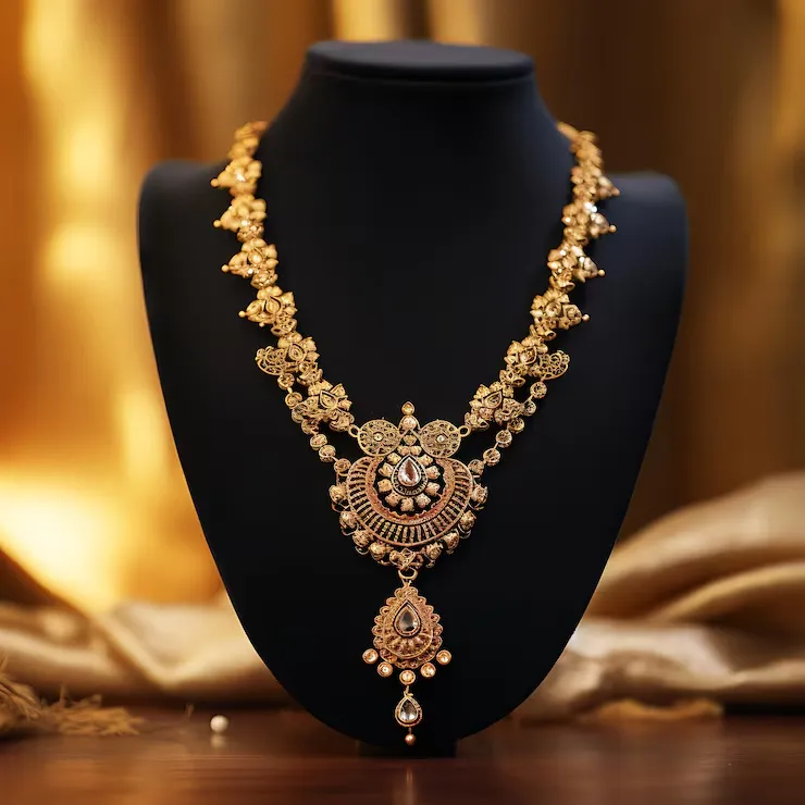 22K gold necklace chains and haars